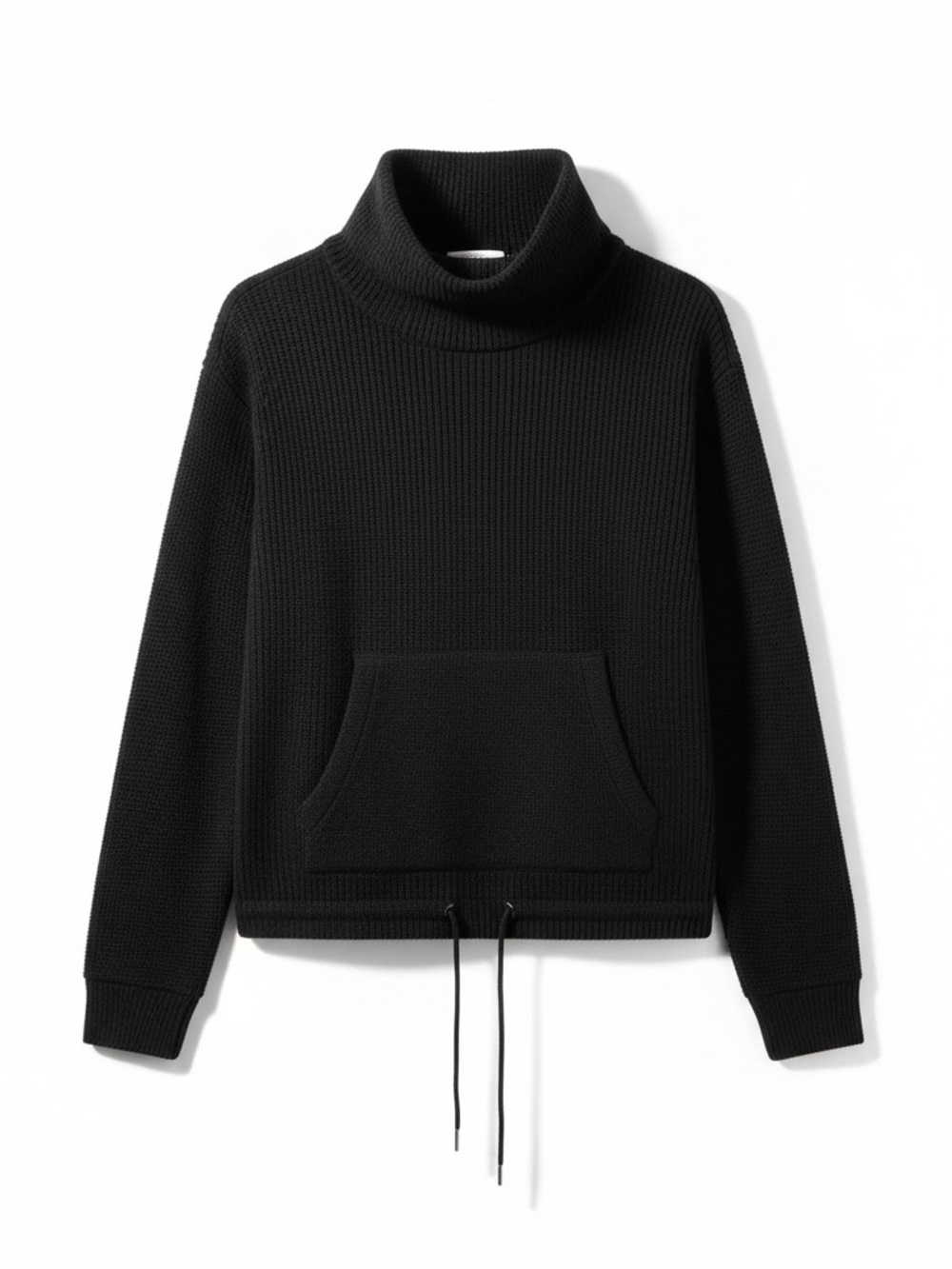 Member’s Mark Black Funnel Neck Pullover – Small
